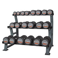 Set gantere cu suport (10 pereche de la 2.5 pana la 25 kg) inSPORTline Profi CPU 21660