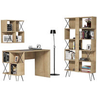 Офисный стол Trendy Extra 2, Stejar, cu raft