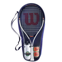 Набор для большого тенниса (ракетка + 2 мяча + бутылка + чехол) Wilson Roland Garros Elite Kit 25 WR070310 (8185)