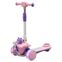 Самокат Richi 64460 Trotineta roz pentru copii (6446)