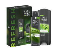 Cadou DOVE MEN +CARE EXTRA FRESH (Gel de Dus 250ml + Deo 150ml)  2024