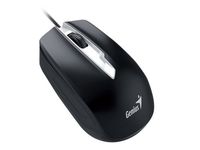 Mouse Genius DX-180, Optical, 800-1600 dpi, 3 buttons, Ambidextrous, Black, USB