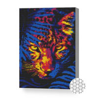 Картина по номерам Art Gallery XQC80900 Mozaic cu diamante 20x30cm Pradatorul se ascunde