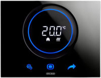 Термостат Gewiss GW16970CN Ice Thermostat Wi-Fi Wall-Mount. Black