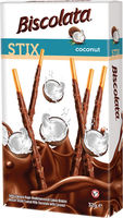 Палочки в шоколаде и кокосовой стружке "Biscolata Stix Coconut " 32г