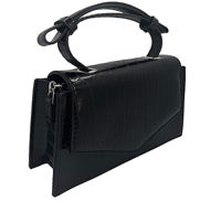 Сумка Croco Mini Black