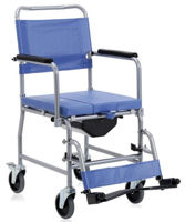 Scaun cu toaletă Moretti RC310-45 cu rotile inaltime ajustabila