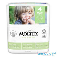 Scutece Moltex Nature 4 Maxi eco hipoalergice 7-14 kg N29