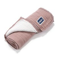 Покрывало хлопковое La Millou Biscuit Collection – French Lavender 100x100 см