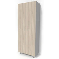 Dulap Smartex N4 80cm Grafit+Stejar Deschis