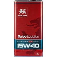Масло Wolver 15W-40 Turbo Evolution CI-4/SL 5L