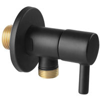 Смеситель для умывальника Ferro Z296-BL Robinet coltar ceramic 1/2x1/2 Rotondo