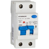 Автомат дифференциальный Schrack Technik AK667620 (АВДТ) 1P+N, Amparo 6kA, C ​​20A, 30mA, тип A