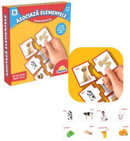 Головоломка Noriel S00001437 Puzzle Smile Games: Învățăm asocierea elementelor, (ro)
