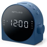 Часы-будильник MUSE M-185 CBL Blue