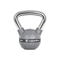 Гиря Vin-Bell 8 кг сталь / хром / PU inSPORTline Kettlebell 21639 (10367)