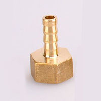 Переход для шланга D.  1/2" x  6 мм М бронзовый HS
