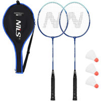 Инвентарь для бадминтона Nils 1763 Palete badminton (2 buc.) cu husa NRZ210 Aluminium (14-20-309)