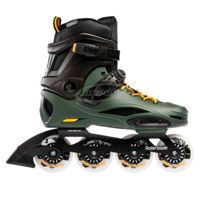 Роликовые коньки Rollerblade 07061500S23 RB 80 PRO NERO/VERD SCURO Size 35