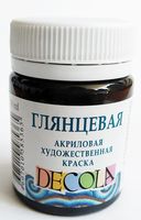 Acrilic "Decola" 50 ml lucios Negru