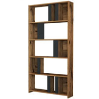 Офисный стеллаж Trendy Lima, Nuc, Antracit 90x180x20cm, raft de carti