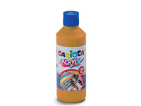 Acuarela acrilica pentru orice suprafata Carioca 250 ml, aurie