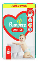 Подгузники-трусики Pampers Pants 3 (6-11 kg) 62 шт