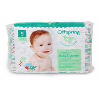 Органические подгузники Offspring S (3-7 kg) 48 шт