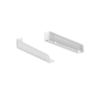 Universal wall brackets heavy duty steel, 35 kg, white, WM-U35-01-W