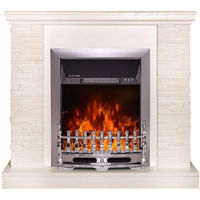 Камин электрический ArtFlame Rock ivory & Gala silver