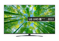 55" LED TV LG 55UQ81006LB, Black (3840x2160 UHD, SMART TV, DVB-T2/C/S2)