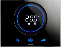Термостат Gewiss GW16974CN Knx/Easy Ice Thermostats Black