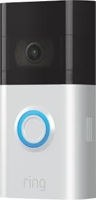 Ring Video Doorbell 3 Plus, Satin Nickel