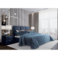 Домашний текстиль Askona Декоративный плед + 2 подушки Leao Blue