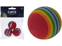 Игрушки для кошек Cats "Мяч" 3шт, 3.5сm