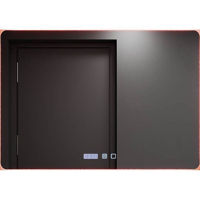 Зеркало для ванной Bayro Moon 1000x800 LED touch нейтральный, подогрев, часы, термометр