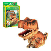 Set de construcție Cubik Fun DS1169h Puzzle 3D Tyrannosaurus Rex, 47el