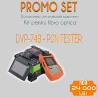 Kit pentru fibra optica DVP - 740 Fusion Splicer  Tester PON-retele MT3217