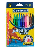 Set carioci Centropen Perfect din 12 buc