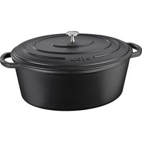 Кастрюля Kela 12473/11 Calido cu capac 26 cm, negru