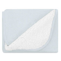 Комплект подушек и одеял Kikka Boo 31103010047 Paturica crosetata din bumbac Dream Big Blue