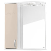 Зеркало для ванной Mashtab 6801 Clasic 600x200x720 Alb-Bej