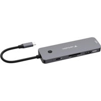 Переходник для IT Verbatim VER_32151, CMH-08, 8-in-1 USB-C Pro Multiport Hub