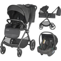 Детская коляска Coccolle 3in1 Lissia Anthracite