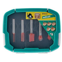 Набор головок, бит, насадок Wolfcraft Set freze p/u realizarea de nuturi 5 piese 8753000