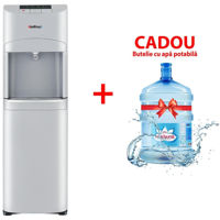 Cooler pentru apă HotFrost 45AS + Butelie cu apă potabilă „Apă bună” (19 l) cadou