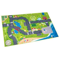 Коврик игровой Hape E3796 Covoraș interactiv Railworld