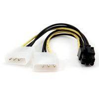Cable, CC-PSU-6 internal power adapter cable for PCI express, Cablexpert