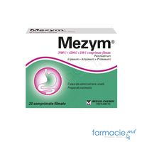 {'ro': 'Mezym® comp. film. 3500 U + 4200 U + 250 U N20', 'ru': 'Mezym® comp. film. 3500 U + 4200 U + 250 U N20'}