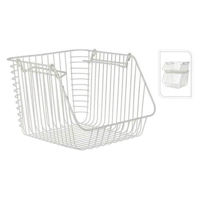 Контейнер для хранения пищи Excellent Houseware 49659 Cos pentru depozitare 29x27x21 cm, alb